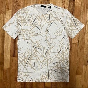 Theory Print Top Tee Shirt Size S